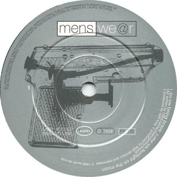 Menswear : Being Brave (7", Single, Gat)