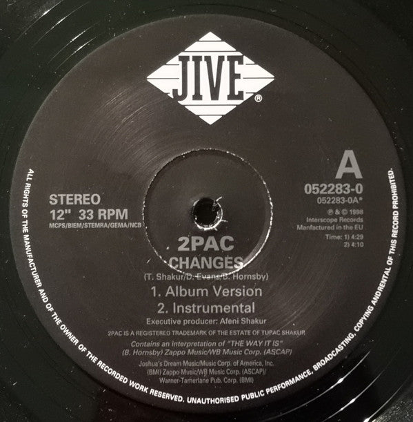 2Pac : Changes (12")