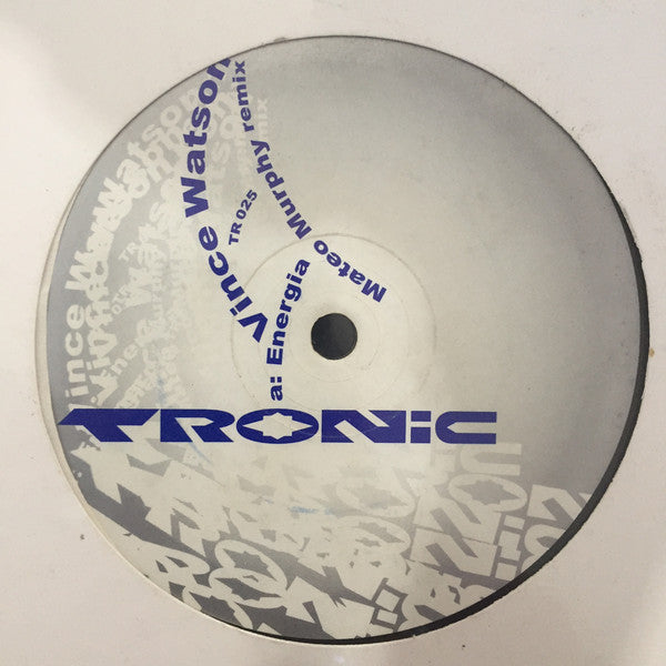 Vince Watson : Energia (12")