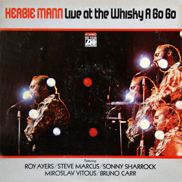 Herbie Mann : Live At The Whisky A Go Go (LP, Album)