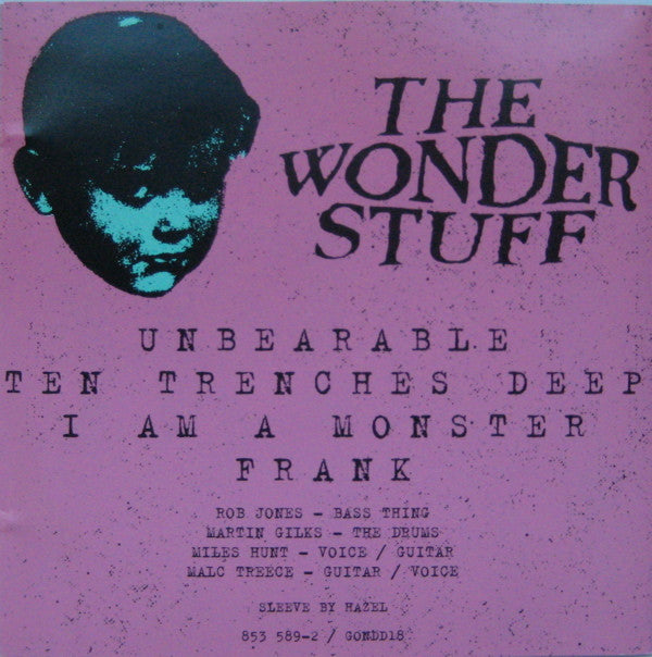 The Wonder Stuff : Unbearable (CD, Single, CD2)