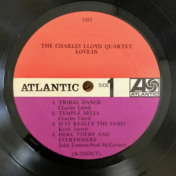 The Charles Lloyd Quartet : Love-In (LP, Album, Mono, Ter)