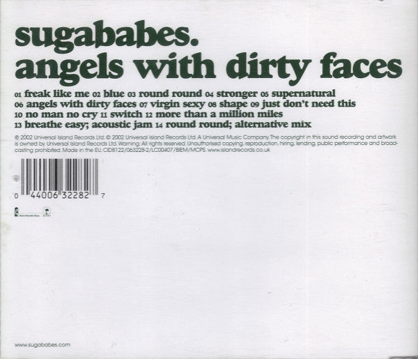 Sugababes : Angels With Dirty Faces (CD, Album, No )