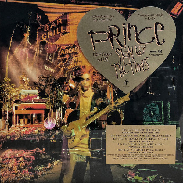 Prince : Sign "O" The Times (2xLP, Album, RE, RM, 180 + 2xLP, Comp, RM, 180 + 6)