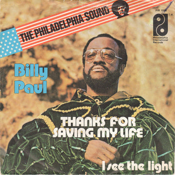 Billy Paul : Thanks For Saving My Life (7", Single)