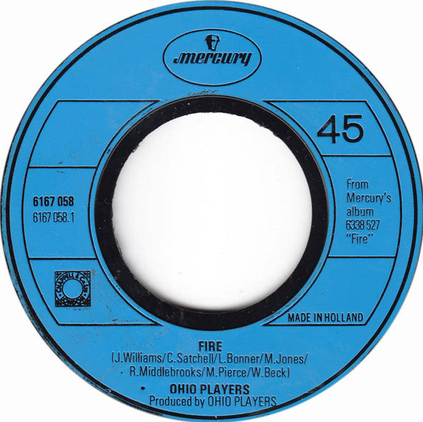 Ohio Players : Fire (7", Single)