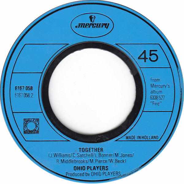 Ohio Players : Fire (7", Single)