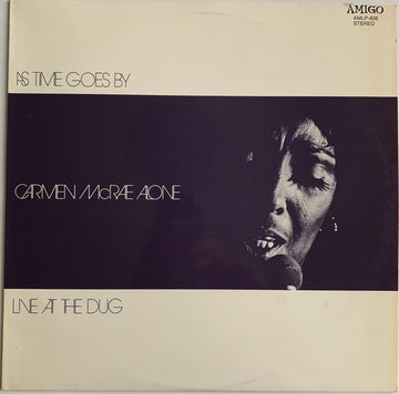 Carmen McRae : As Time Goes By / Carmen McRae Alone / Live at the Dug (LP)