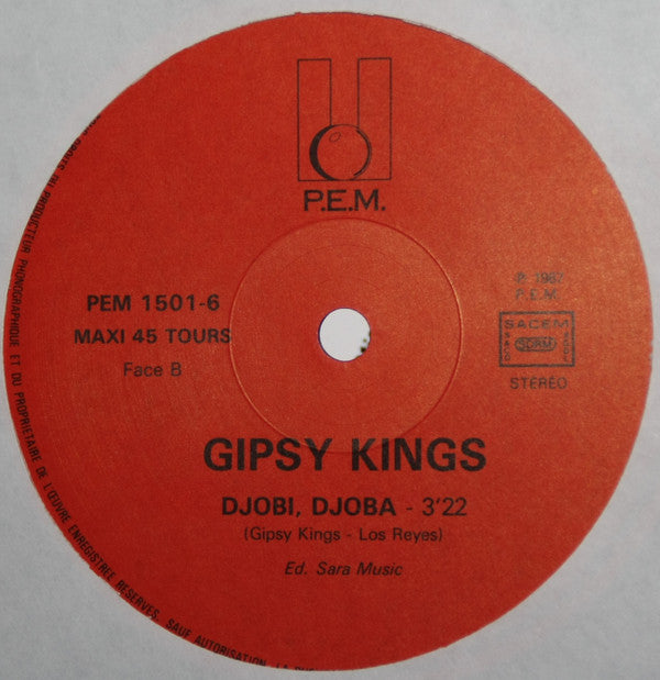 Gipsy Kings : Bamboléo / Djobi-Djoba - La Nouvelle Version (12", Maxi)