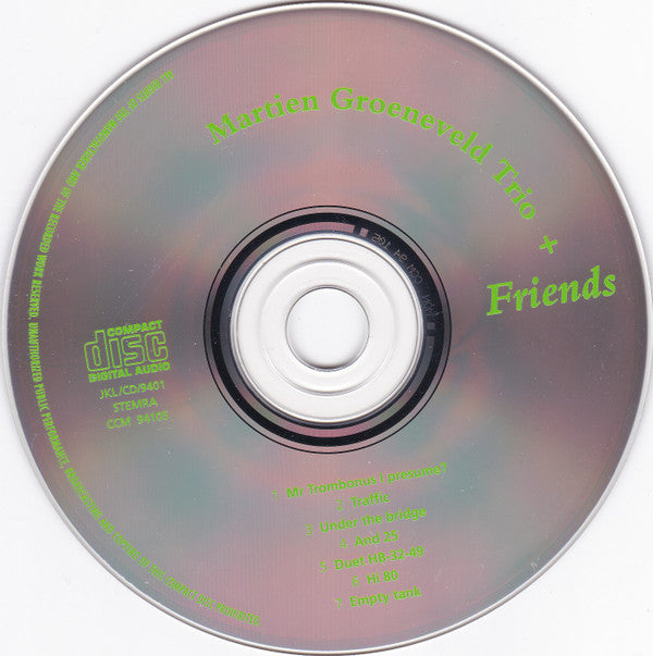 Martien Groeneveld Trio : Martien Groeneveld Trio + Friends (CD, Album)