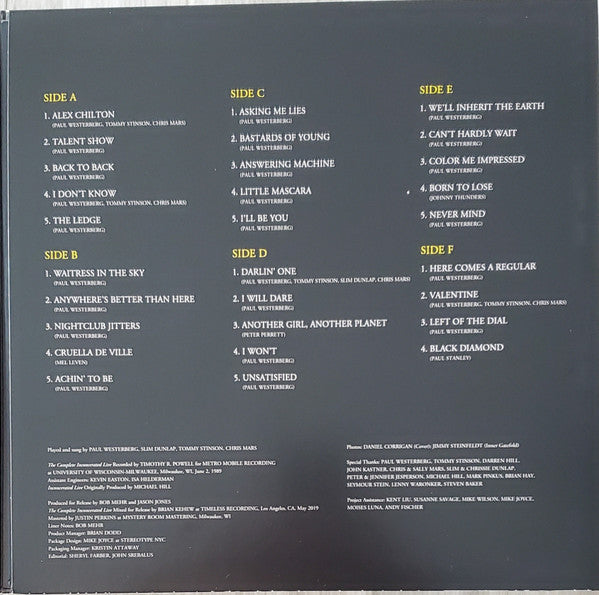 The Replacements : The Complete Inconcerated Live (3xLP, RSD, Ltd)