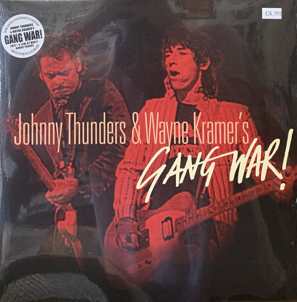 Johnny Thunders & Wayne Kramer 's Gang War : Johnny Thunders & Wayne Kramer's Gang War! (Ltd + LP, RSD, Yel + LP, Red)