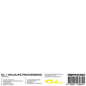 Ol (2) : Wildlife Processing (LP, Album)