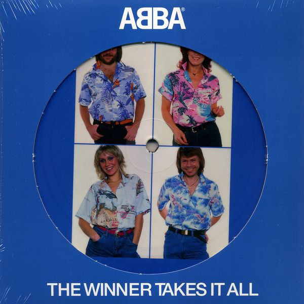 ABBA : The Winner Takes It All (7", Single, Ltd, Mixed, Pic, RE)