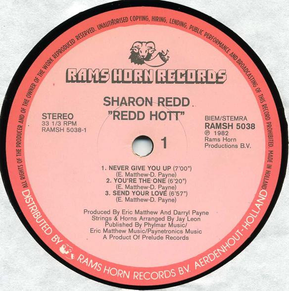 Sharon Redd : Redd Hott (LP, Album)