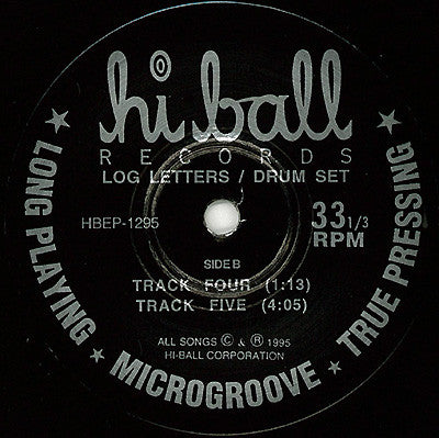 The Log Letters : Drum Set (7", EP, Ltd)