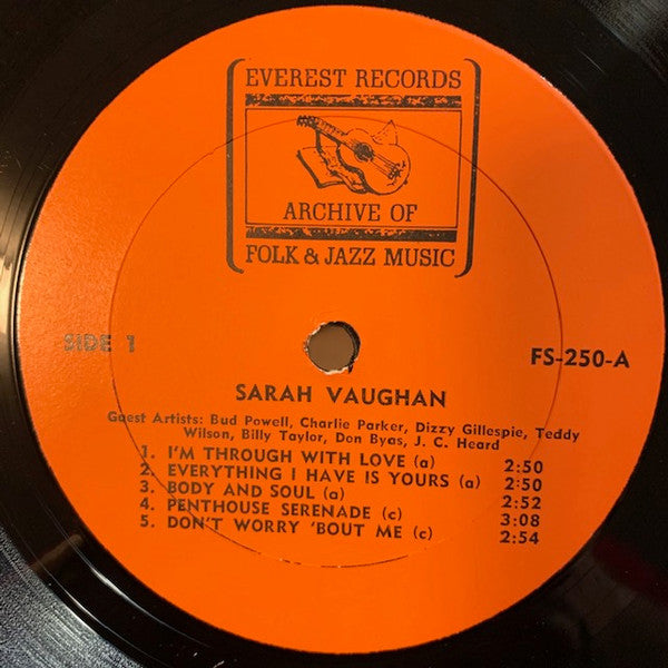 Sarah Vaughan : Sarah Vaughan (LP, Comp)