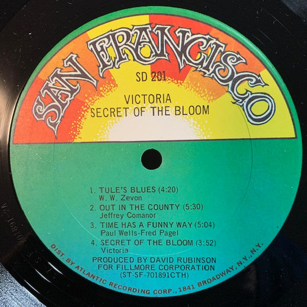 Victoria* : Secret Of The Bloom (LP, Album, Ter)