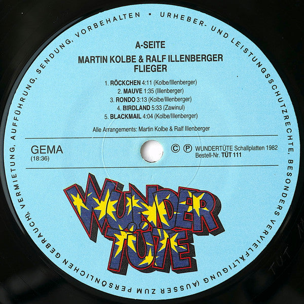 Martin Kolbe · Ralf Illenberger : Flieger (LP, Album)