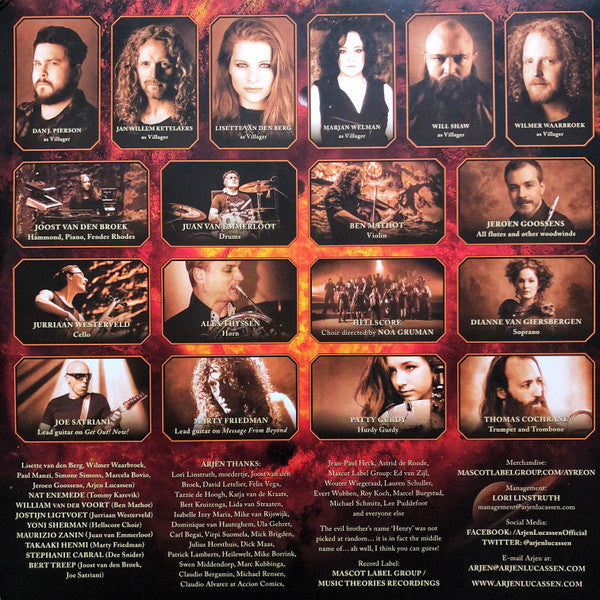 Ayreon : Transitus (2xLP, Album, Red)