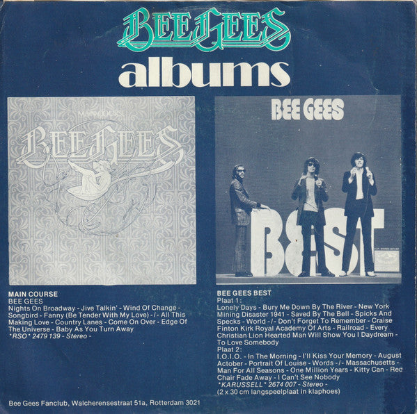 Bee Gees : Nights On Broadway (7", Single)