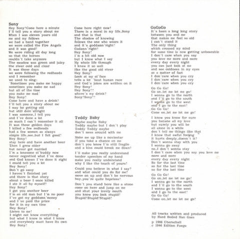 Hard Boiled Man Goes : Hard Boiled Man Goes (7")