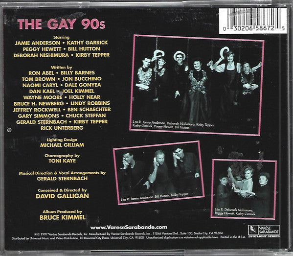 Various : The Gay 90s (Original Cast Recording) (CD, Album)