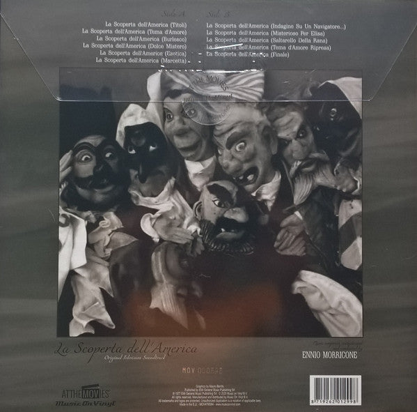 Ennio Morricone : La Scoperta Dell`America (Original Television Soundtrack) (LP, Ltd, Num, RE, Gre)