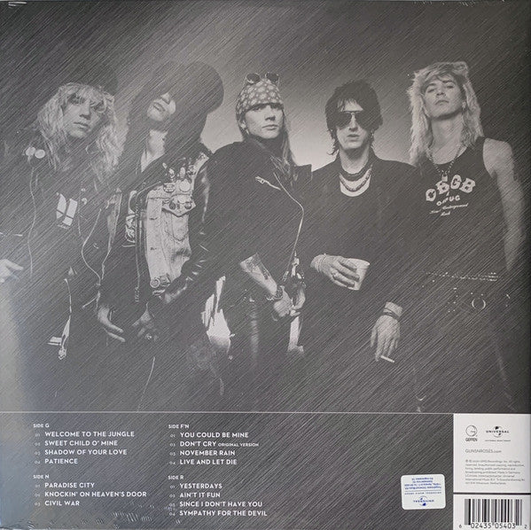 Guns N' Roses : Greatest Hits (2xLP, Comp, Ltd, Gol)
