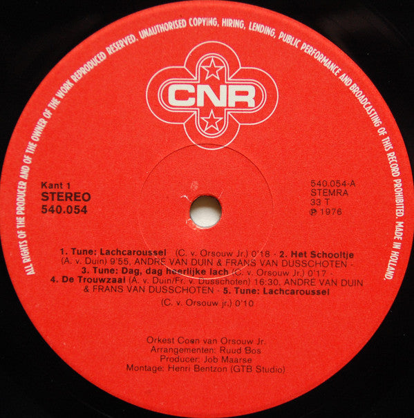 Joop van den Ende Presenteert: André van Duin : André van Duin's Pretfilm (Een Dol-Dwaze Lachplaat!) (LP, Album)