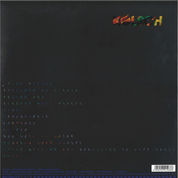Kölsch : Now Here No Where (2xLP, Album)