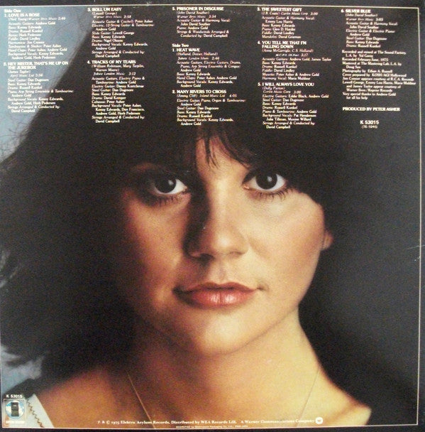 Linda Ronstadt : Prisoner In Disguise (LP, Album, RE, Gat)