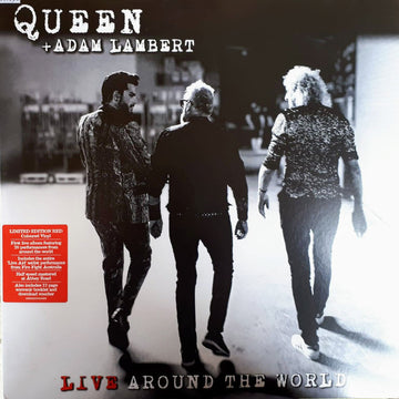 Queen + Adam Lambert : Live Around The World (2xLP, Album, Ltd, Red)