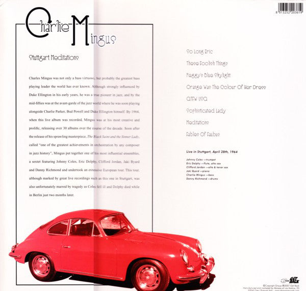Charles Mingus : Stuttgart Meditations (3xLP)