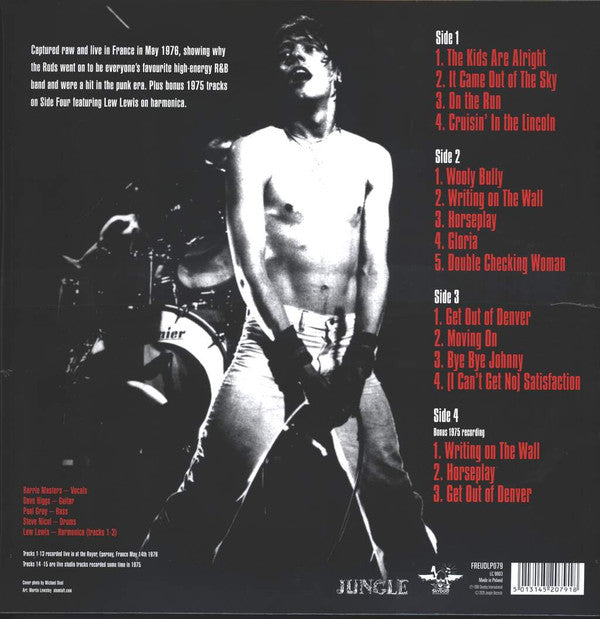 Eddie And The Hot Rods : Get Your Rocks Off (LP, Album, RSD, RE, Red + LP, Album, RE, Blu)