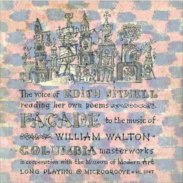 Edith Sitwell, Sir William Walton : Facade (10", Album, Ltd, RE, RM)