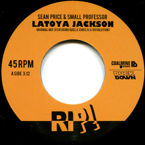 Sean Price & Small Professor : Latoya Jackson (7", RSD, Ltd)