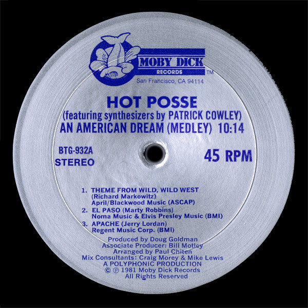 Hot Posse : An American Dream (Medley) (12")