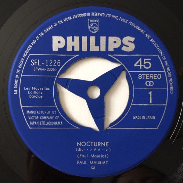ポール・モーリア楽団* : 蒼いノクターン (7")