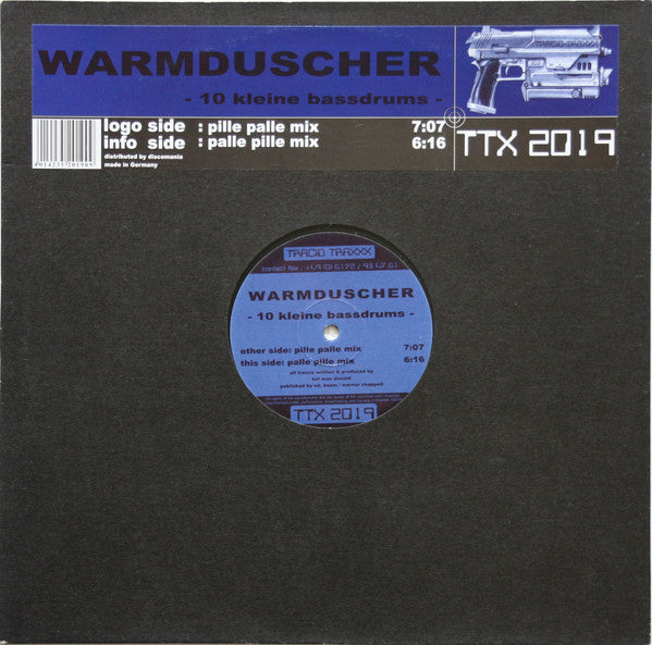 Warmduscher : 10 Kleine Bassdrums (12")