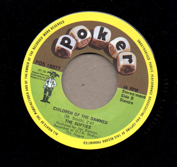 Captain Sensible & The Softies (2) / The Softies (2) : Jet Boy, Jet Girl / Children Of The Damned (7", Single)