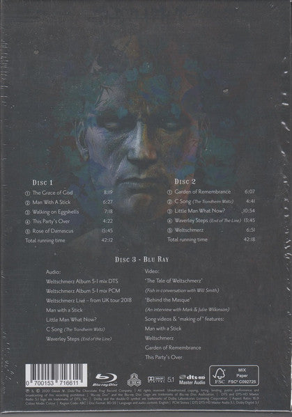 Fish : Weltschmerz (2xCD, Album + Blu-ray, Album, Multichannel + Dlx, )