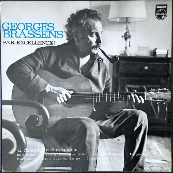 Georges Brassens : Par Excellence! (32 Chansons Célèbres Comme:) (2xLP, Comp + Box)