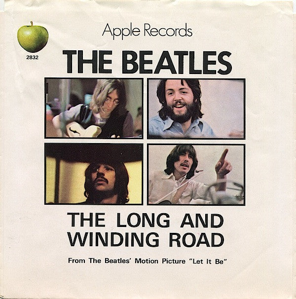 The Beatles : The Long And Winding Road (7", Single, Scr)