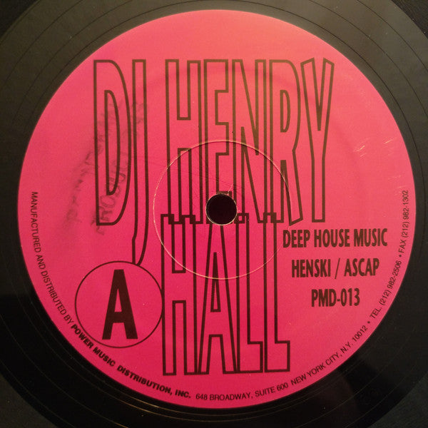 DJ Henry Hall : Daily Maintenance (2x12")