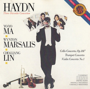 Joseph Haydn, Yo-Yo Ma, Wynton Marsalis, Cho-Liang Lin : Three Favorite Concertos (CD, Comp)