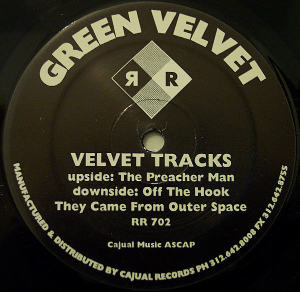 Green Velvet : Velvet Tracks (12")