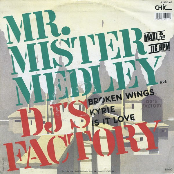 DJ's Factory : Mr. Mister Medley (12", Maxi)