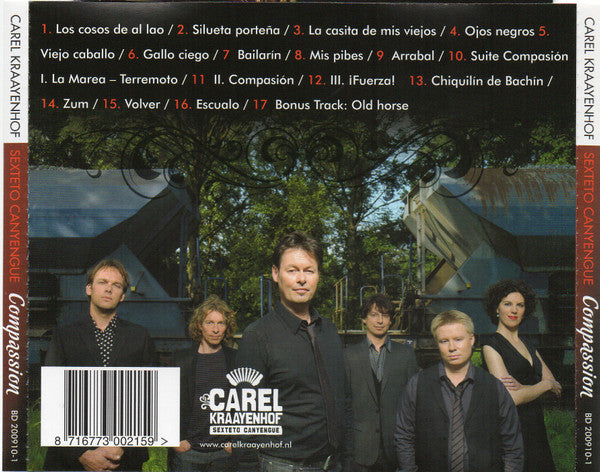 Carel Kraayenhof, Sexteto Canyengue, Omar Mollo : Compassion New And Old Tangos (CD, Album)