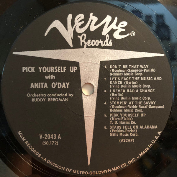 Anita O'Day : Pick Yourself Up (LP, Album, Mono, RE)